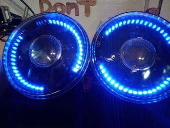 7" Rounds Custom Aftermarket LED HEADLIGHTS