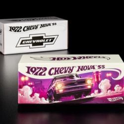 2025 Hot Wheels RLC Exclusive 1972 Chevy Nova In Purple Factory-Sealed-Box!