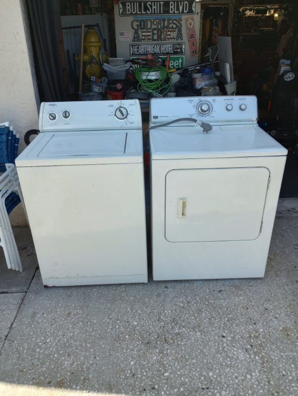 Washer & Electric Dryer 