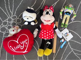 Minnie Mouse, Mashimaro, Buzz Lightyear Toy