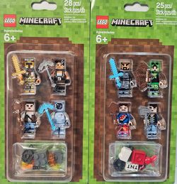 Lego Minecraft skin pack