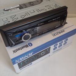 JENSEN DIGITAL MEDIA RECEIVE 200 WATTS BLUETOOTH 3  PAIRS RCA OUTPUT NO CD PLAYER ( BRAND NEW PRICE IS  LOWEST  INSTALL NOT AVAILABLE )