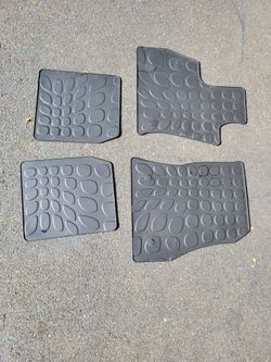 Floor Mats Fits 4 Door Fiat 500L Free Rear Interior Hatchback Cover