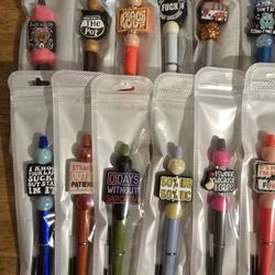 Pens, Stylus, Badge Holders, Keychains, 