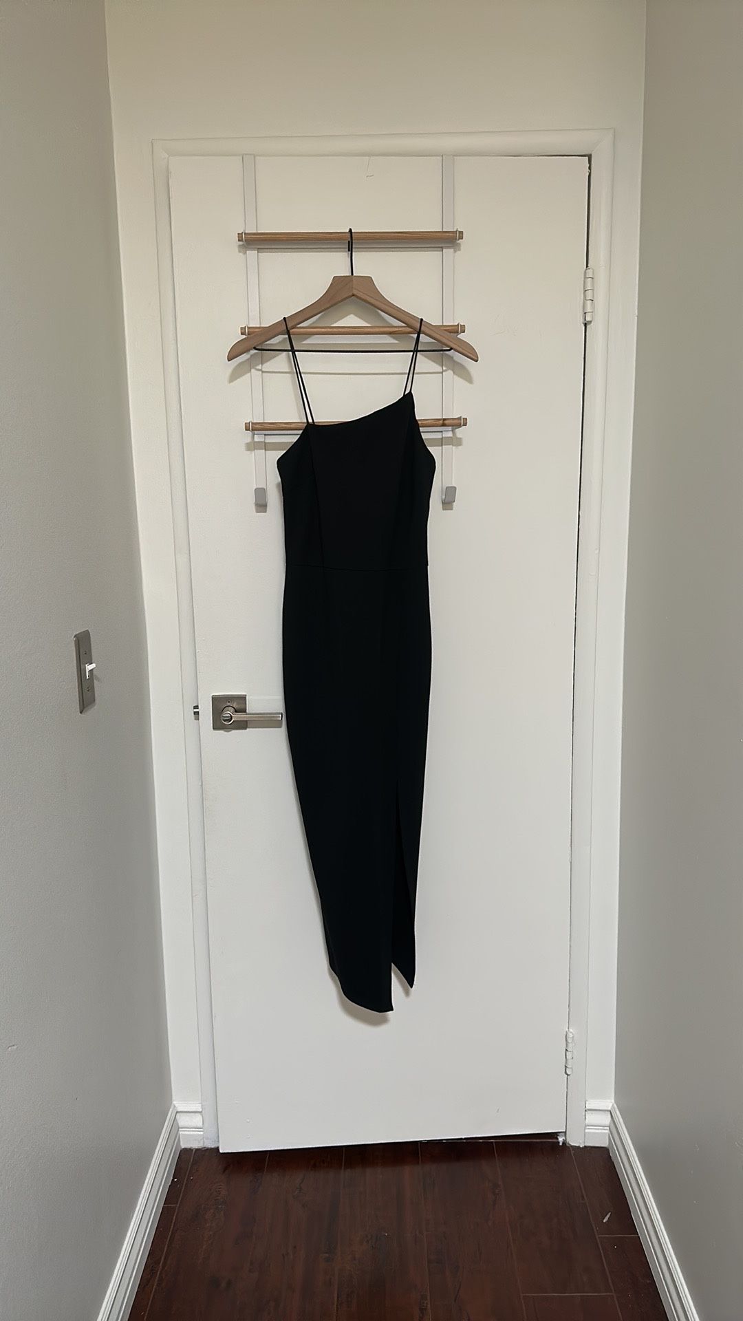 Petal And Pup Black Bodycon Asymmetric Dress Size 4 main image 2