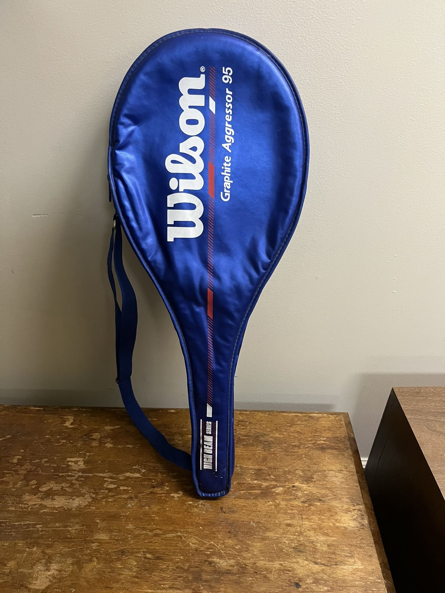 Wilson Starter tennis racket, good condition, with case, ready for play