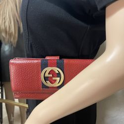  Web GG Interlocking OPHIDIA Continental Wallet