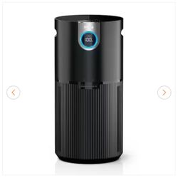True Console 1000 sq. ft. HEPA Filter Air Purifier and Cleaner in Blacks with True NanoSeal, Cleansense IQ and Odor Lock