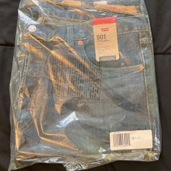 Men’s Levi 501 (Navy Blue)