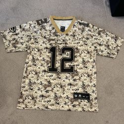 Nike On Field NFL Aaron Rodger’s #12 Jersey Salute to Service Green Bay Packers Size 44 RARE 