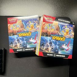 Pokemon Surging Sparks Booster Bundle 
