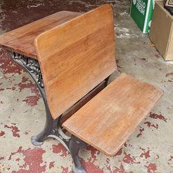 Antique Schoolhouse Desk