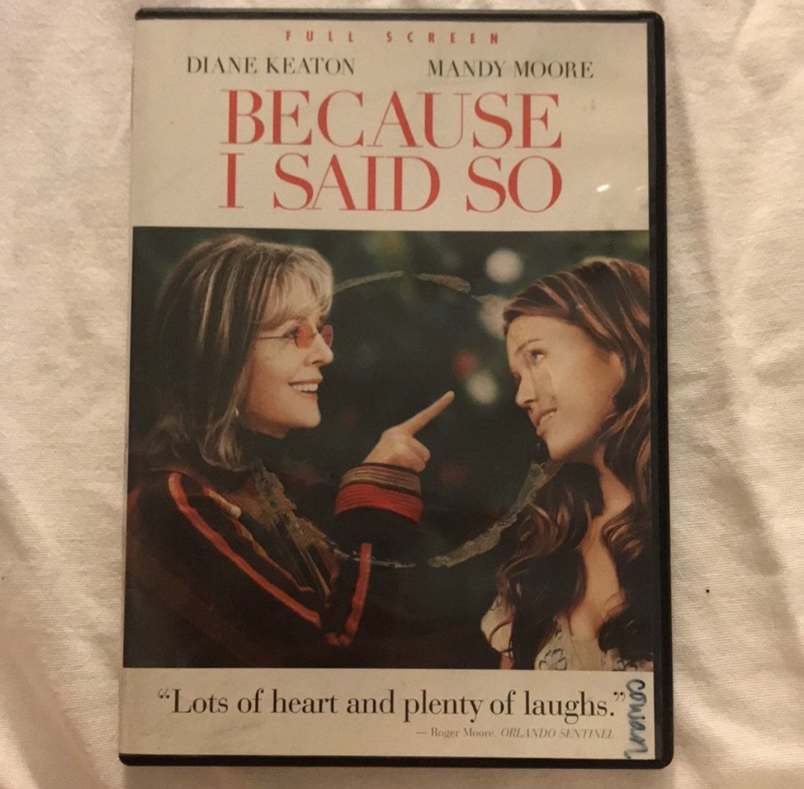 Because I Said So, DVD