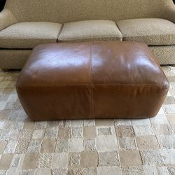Quality Leather Ottoman