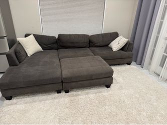 Grey sofa