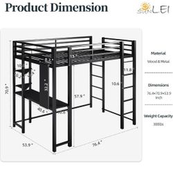 Full Size Loft Like New