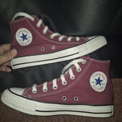 Maroon Converse 