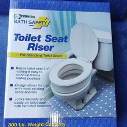 Essential Toilet Seat Standard Riser
