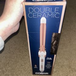 Conair Double Ceramic 1-inch Curling Iron