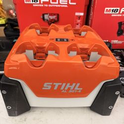 New STIHL AL 301-4 4-Port Multi-Charger 