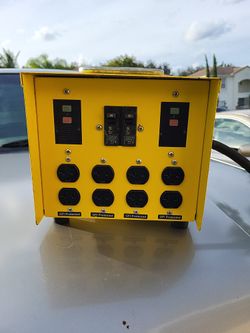Temporary Power Distribution Unit. CEP 30 Amp