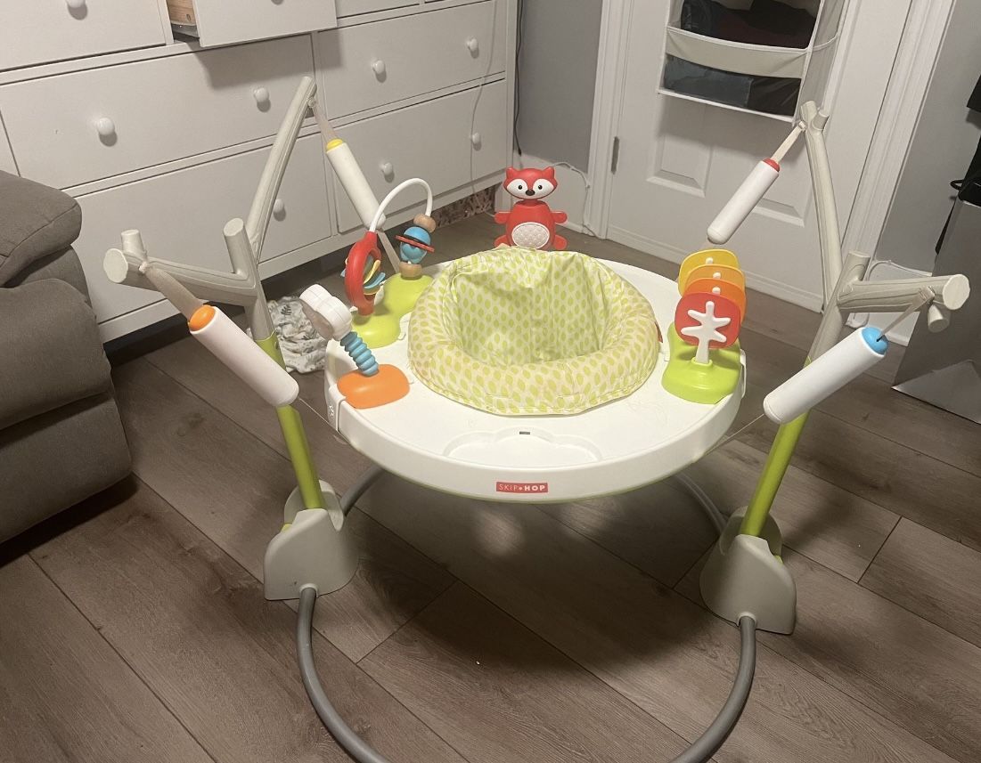 Skip Hop Baby Foldable Activity Jumper, Explore & More Activity Jumper , Baby Bouncer