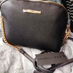Kenda And Kylie Med Black Purse W/Tags 