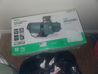 Zoeller Well Jet Pump For Ranch 3/4 Hp