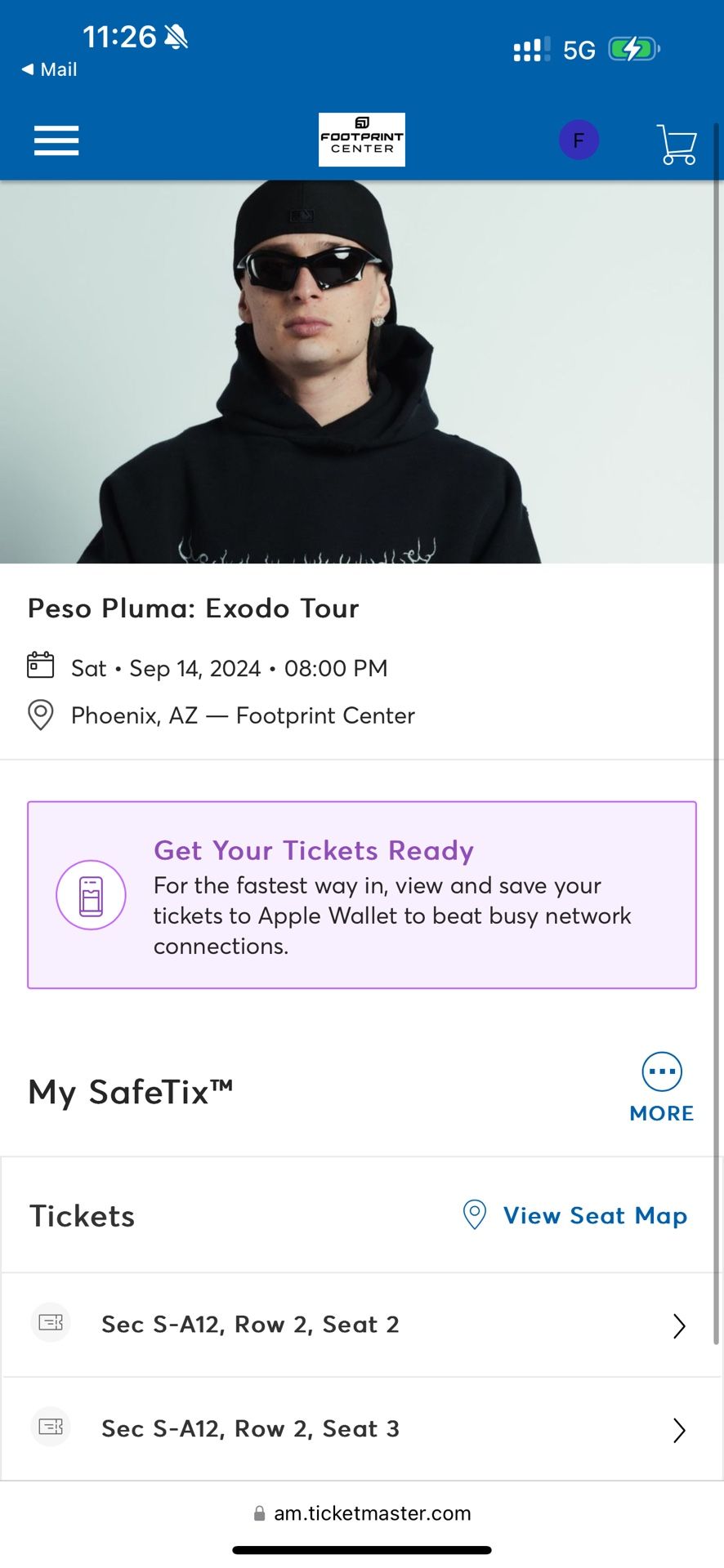 2 Peso Pluma Suite Tickets
