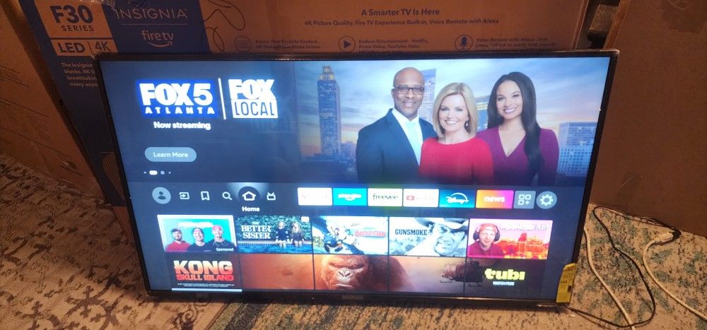 TV Insignia 55" Fire Edition Smart 4k