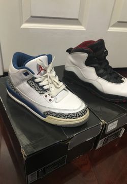 True blue 3 and Chicago bull 10