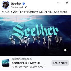 Tickets To See Seether 