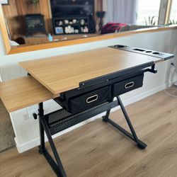 Adjustable Craft Table Art Desk