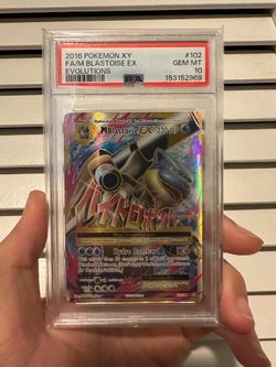 Pokemon M Blastoise ex XY 102 PSA 10