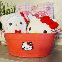 Hello Kitty gift basket