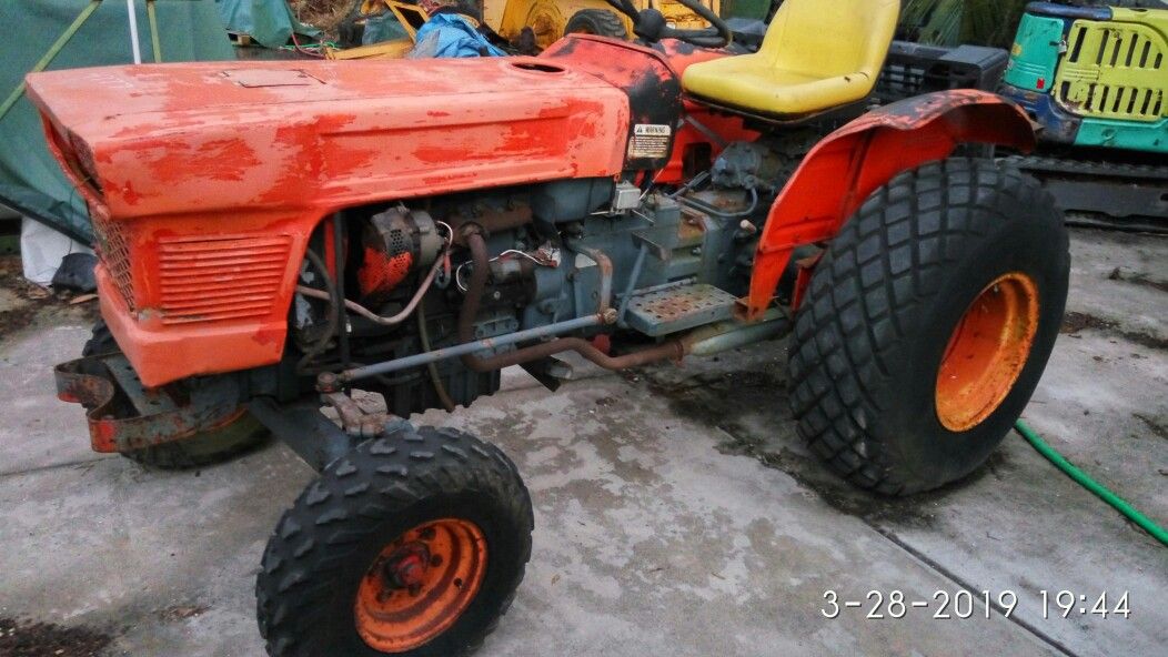 Kubota farm tractor diesel
