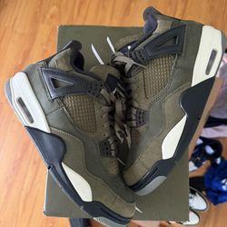 Jordan 4 Craft Olive Size 8.5 Used 