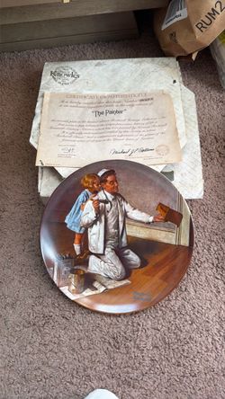 Edwin M. Knowles China Co. “The Painter”