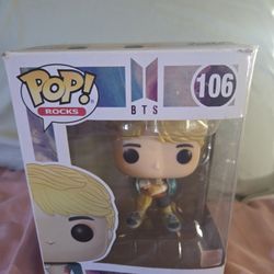  Funko Pop! Rocks: BTS - RM #106 vinyl figure.