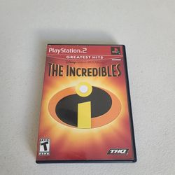 The Incredibles Sony PlayStation 2 PS2 Video Game CIB