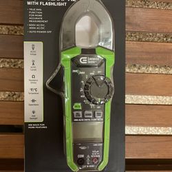 Brand New Sealed Ac/dc Current Clamp With Flash Light 