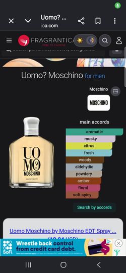 Uomo? Moschino for men