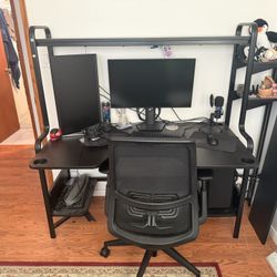 IKEA Black Computer Desk