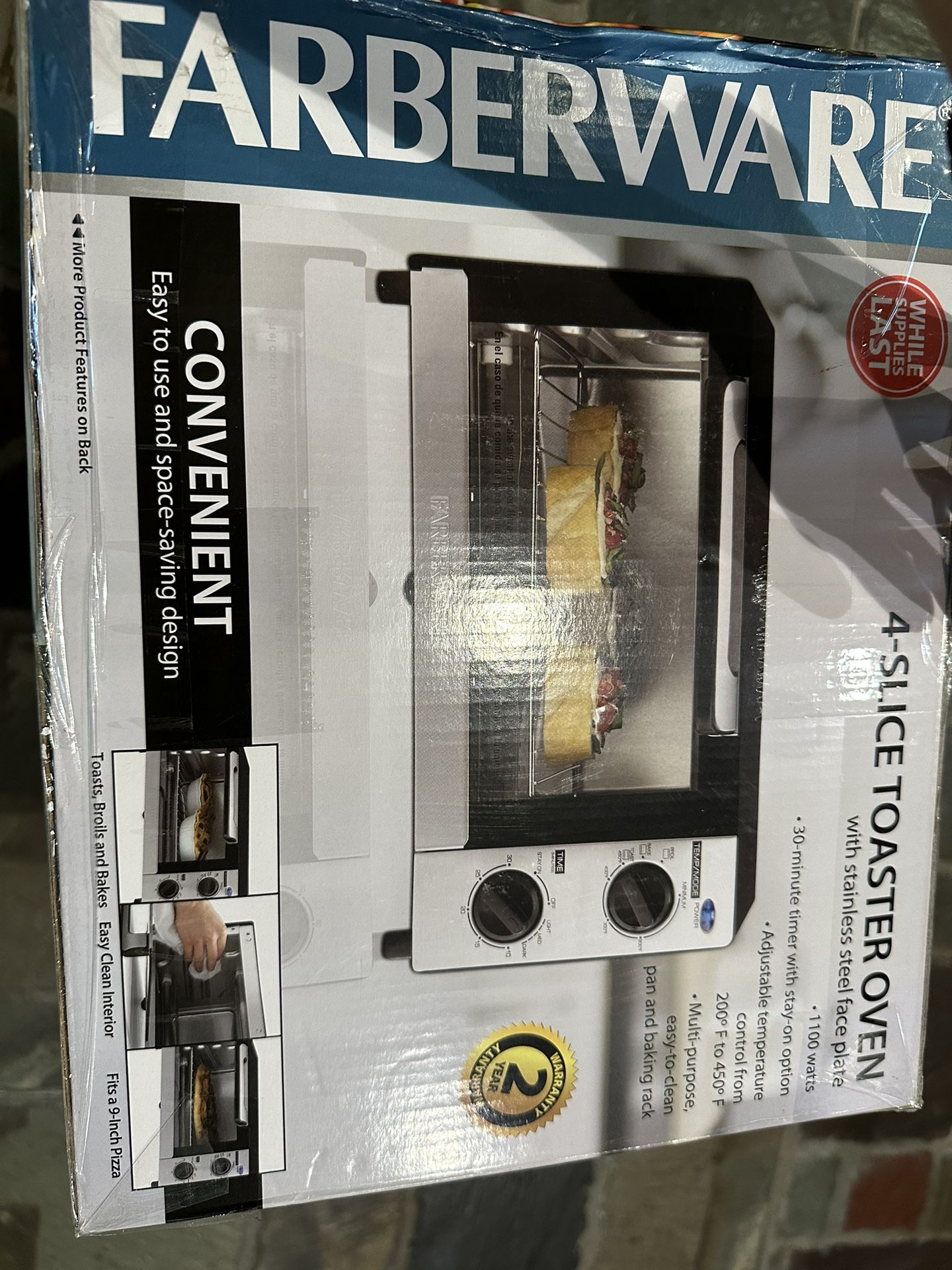 Farberware Toaster Oven Model 510922