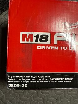 Milwaukee m18 fuel super hawg new