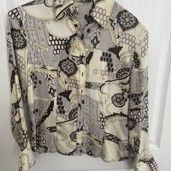 Silk Blouse Or Top Ann Taylor Worn Once