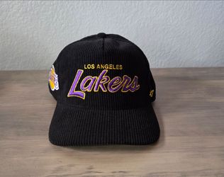 New Lakers vintage corduroy snapback