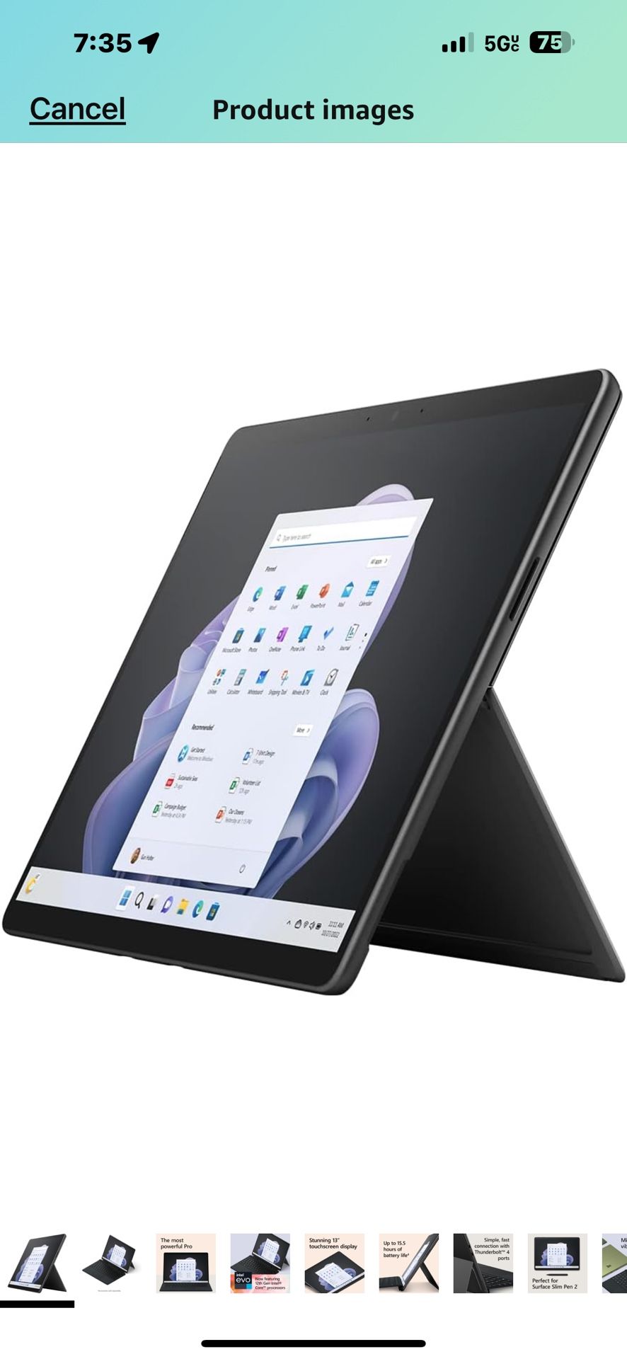 Microsoft Surface Pro 9 i7