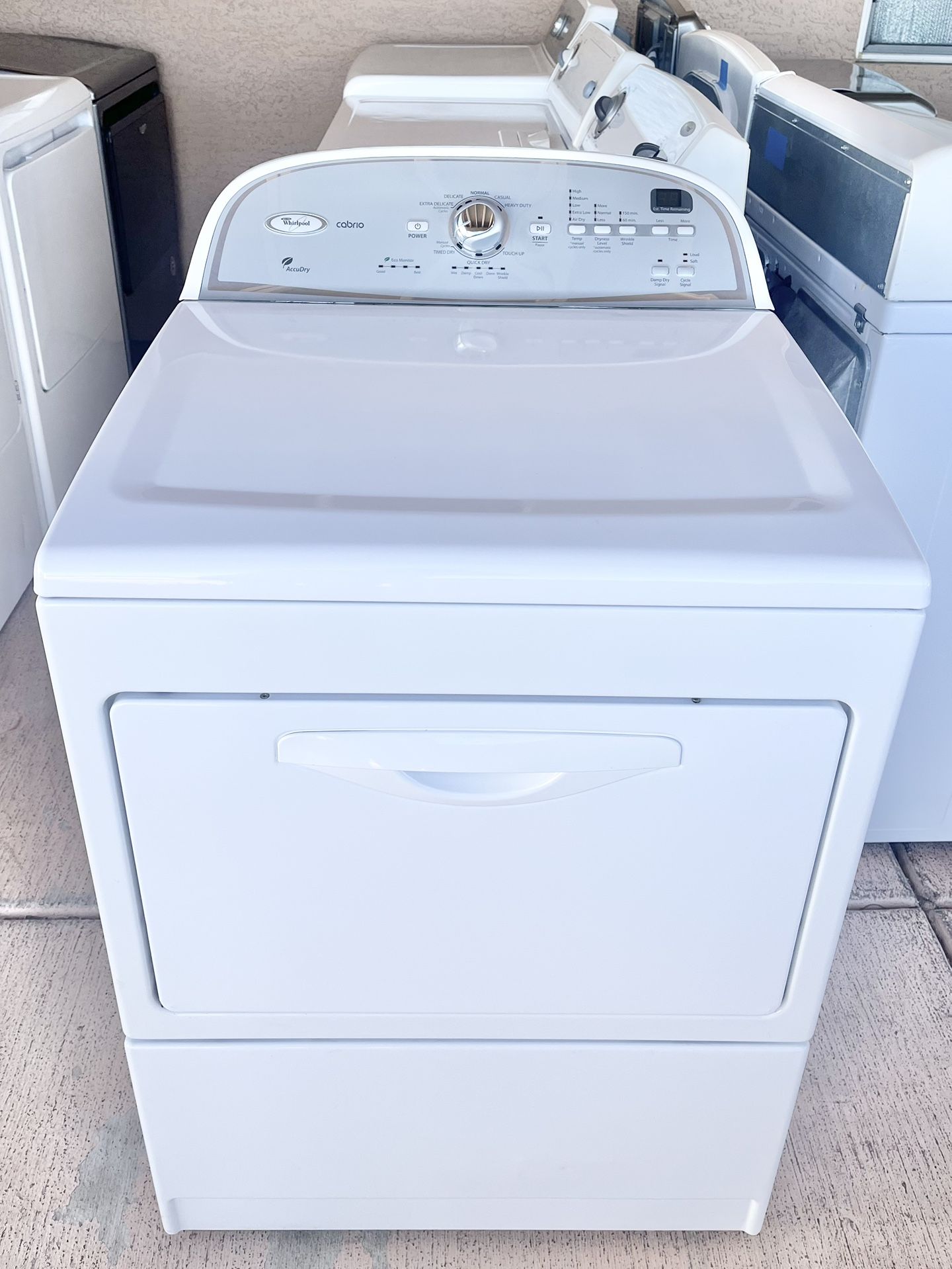 Whirlpool Cabrio Gas Dryer 90 Day Warranty Some Delivery