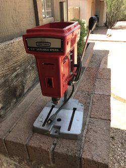 Craftsman 3 8 Portable Drill Press for Sale in Chandler AZ OfferUp